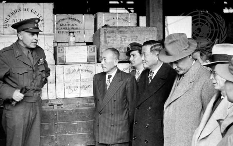 Greek Gifts for Korea Arrive in Pusan