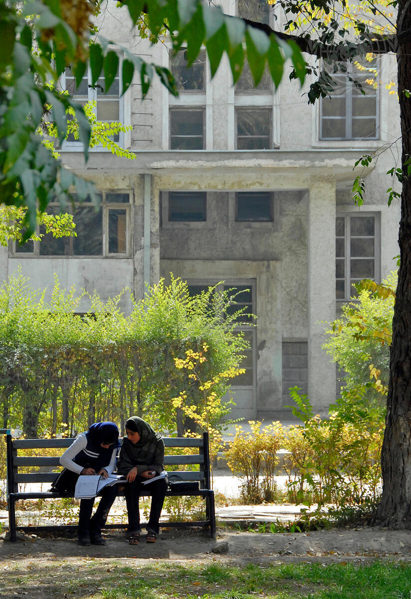 Afghan Girls Return to University