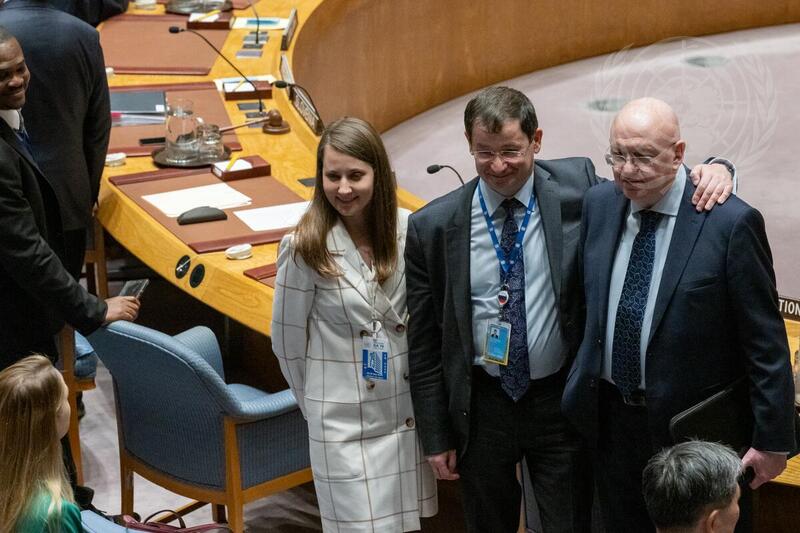 Security Council Meets on Maintenance of Peace and Security of Ukraine