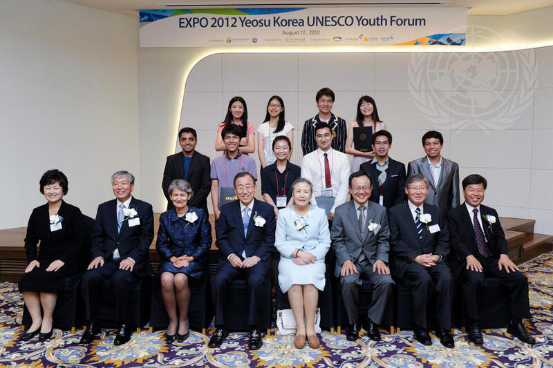 Secretary-General Speaks to Youth at UNESCO Forum