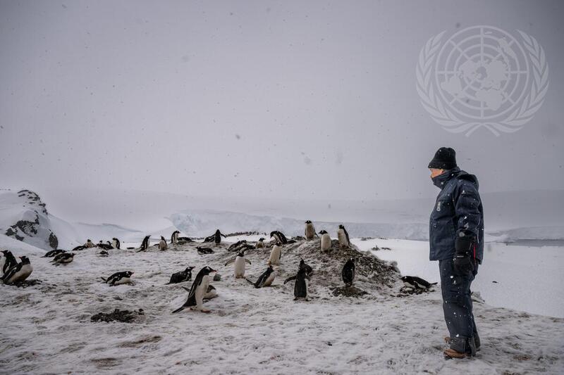 Secretary-General Visits Antarctica
