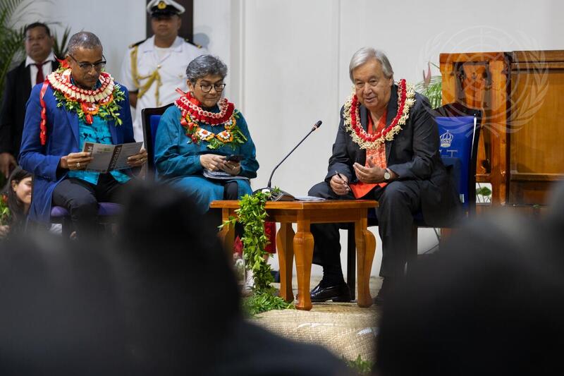 Secretary-General Visits Tonga