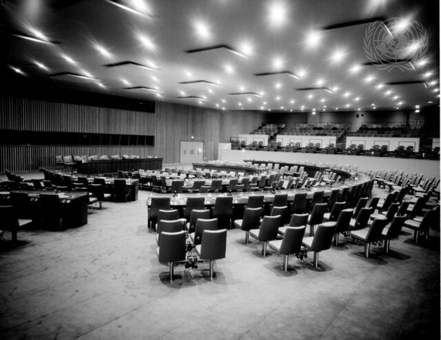 Conference Room No. 1 at United Nations Headquarters