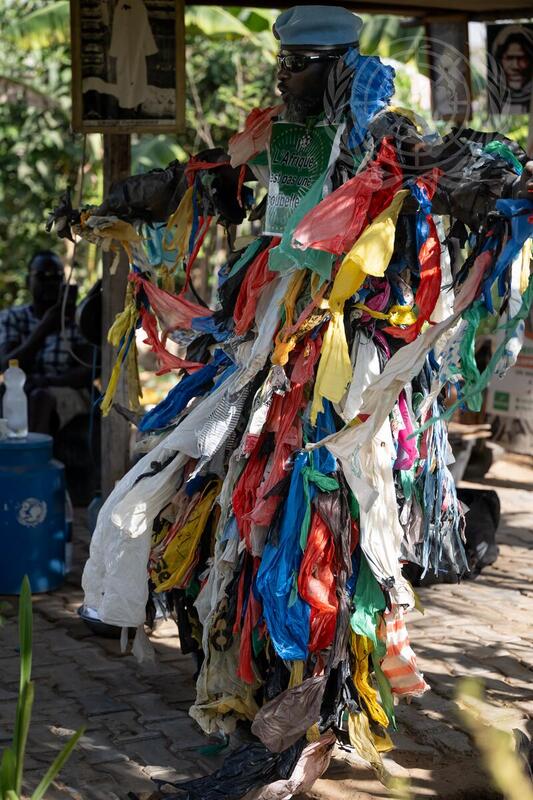 The Plastic Man Fights Plastic Pollution in Dakar