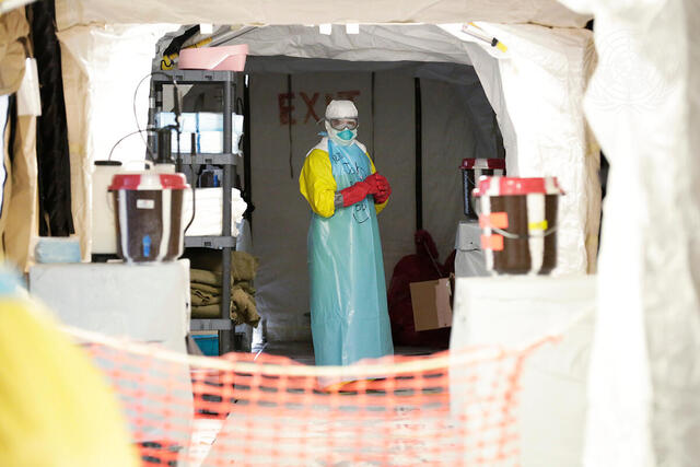 Ebola Treatment Facility in Liberia