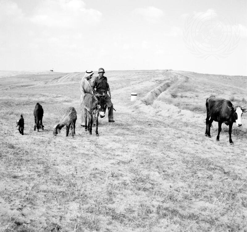 UNEF Troops from India on Patrol