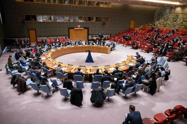 Security Council Meets on Maintenance of Peace and Security of Ukraine