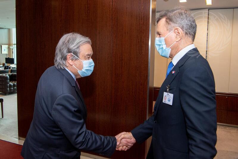 Secretary-General Meets with Foreign Minister of Dominican Republic