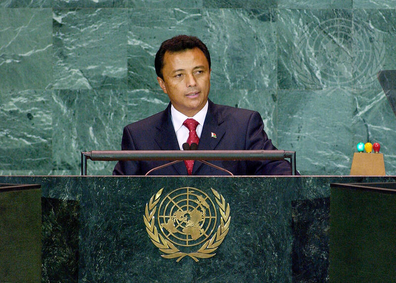 President of Madagascar Addresses General Debate | UN Photo