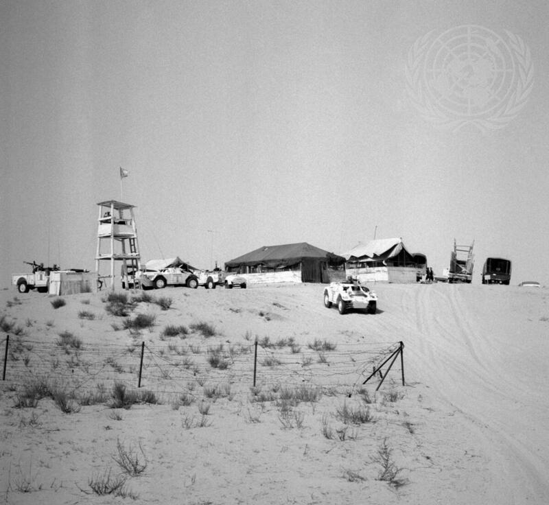 United Nations Emergency Force (UNEF) Troops in Rafah