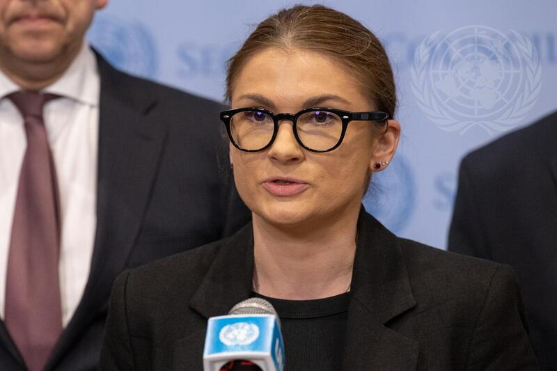 Representative of Ukraine Briefs Press