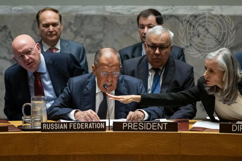 Security Council Meets on Maintenance of International Peace and Security