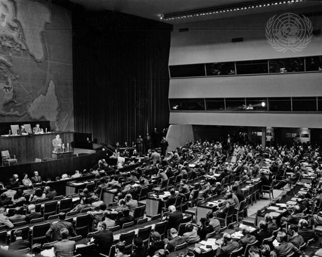 United Nations General Assembly Gives Final Approval to Partition of Palestine