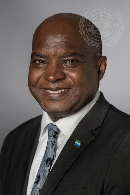 Portrait of Permanent Representative of Sierra Leone