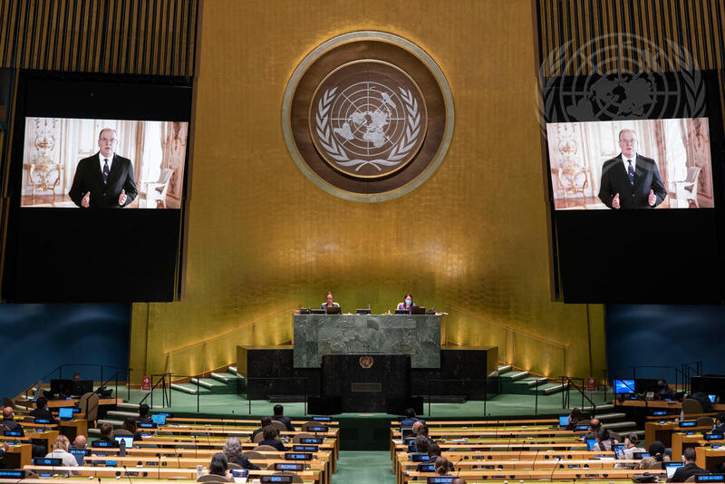 Prince of Monaco Addresses General Assembly Debate
