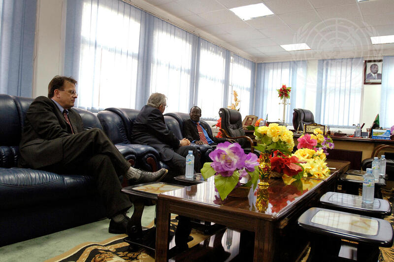 UNMIS Head Meets Southern Sudan Legislative Assembly Speaker