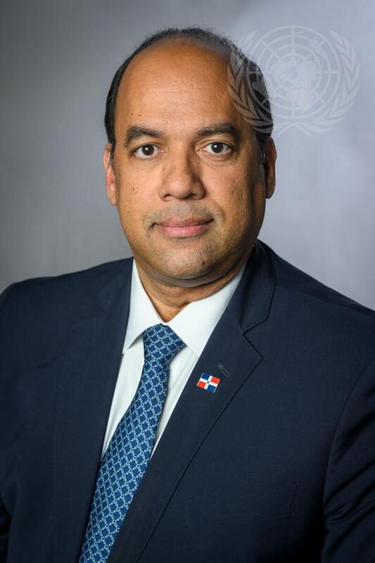 Portrait of Permanent Representative of Dominican Republic