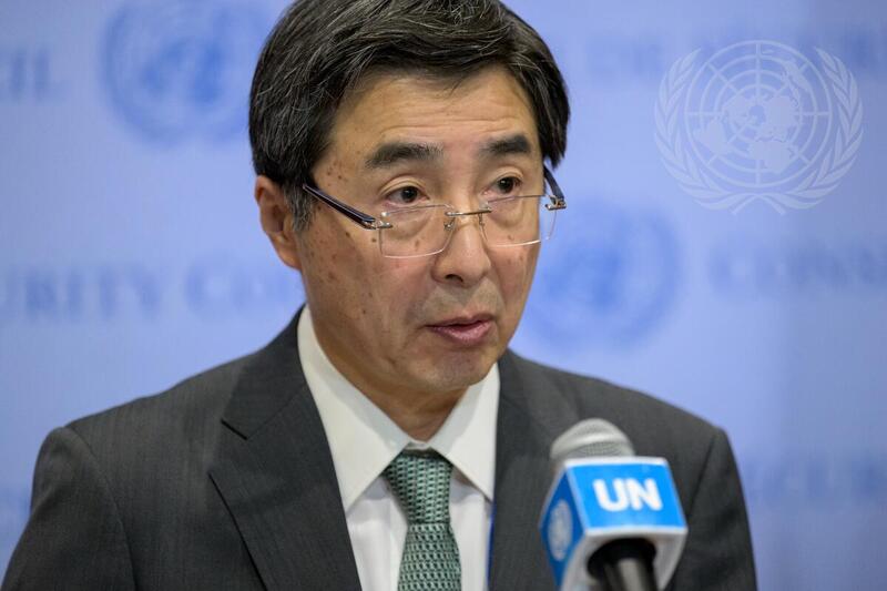 Permanent Representative of Japan Briefs Press on Libya