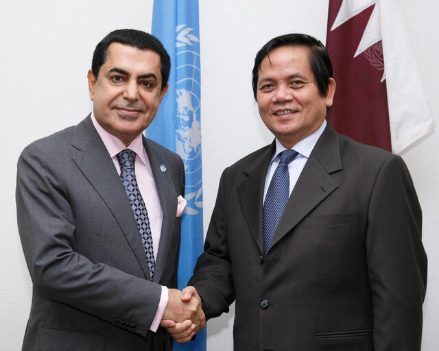 General Assembly President Meets Cambodian Secretary of State