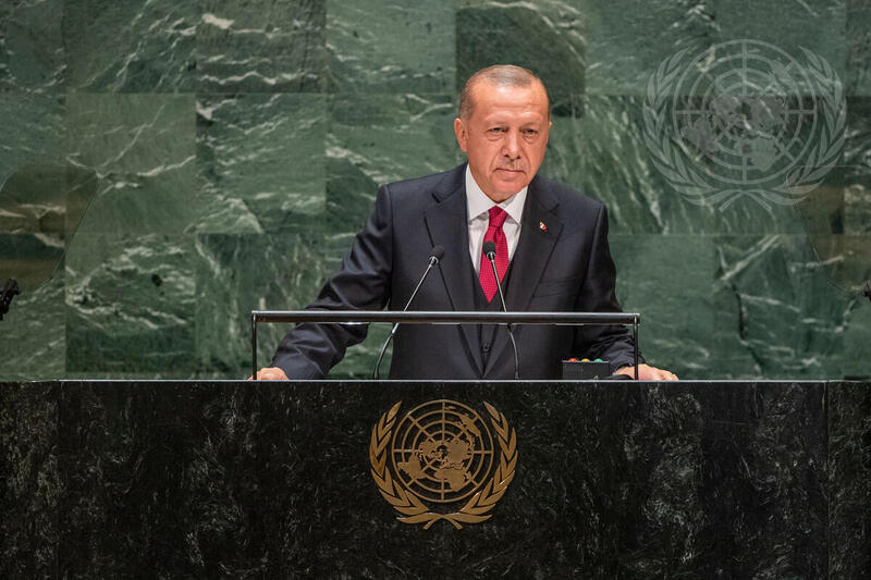 President of Turkey Addresses General Assembly