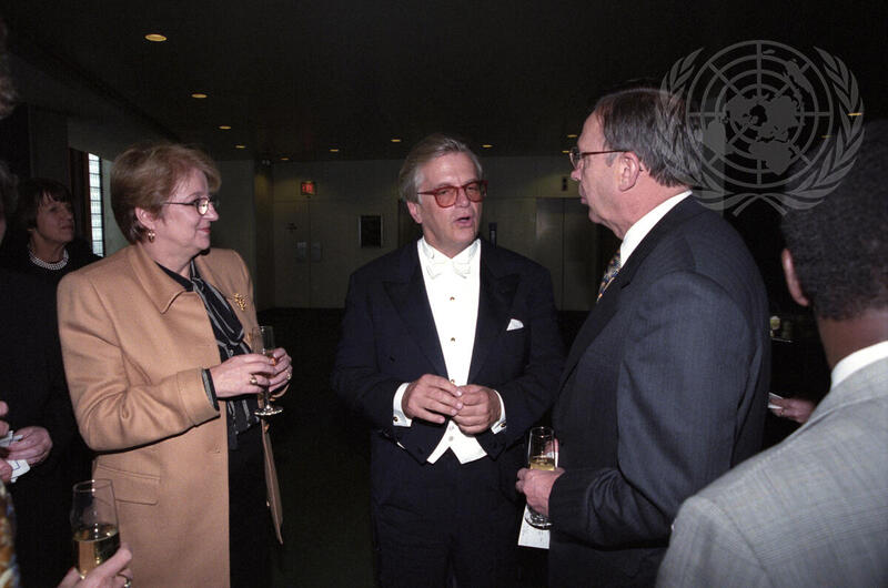 Reception Follows UN Day Concert by Philharmonie Der Nationen Orchestra