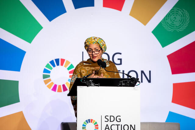 Deputy Secretary-General Addresses Advancing Global Goals with AI Event