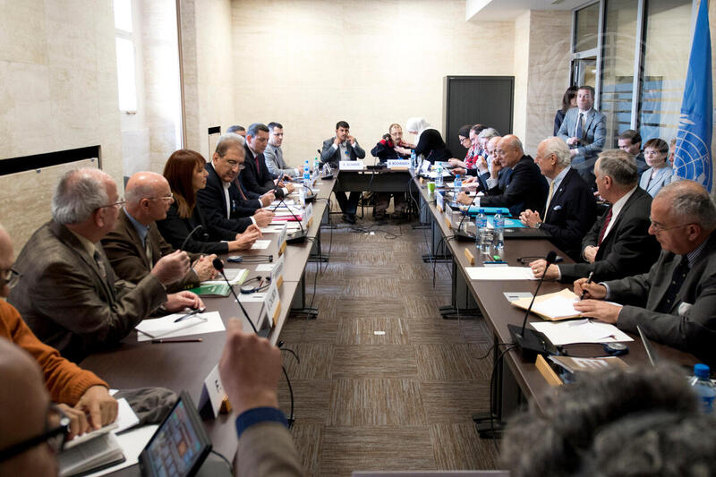 Intra-Syrian Talks with Syrian Oppositions Groups