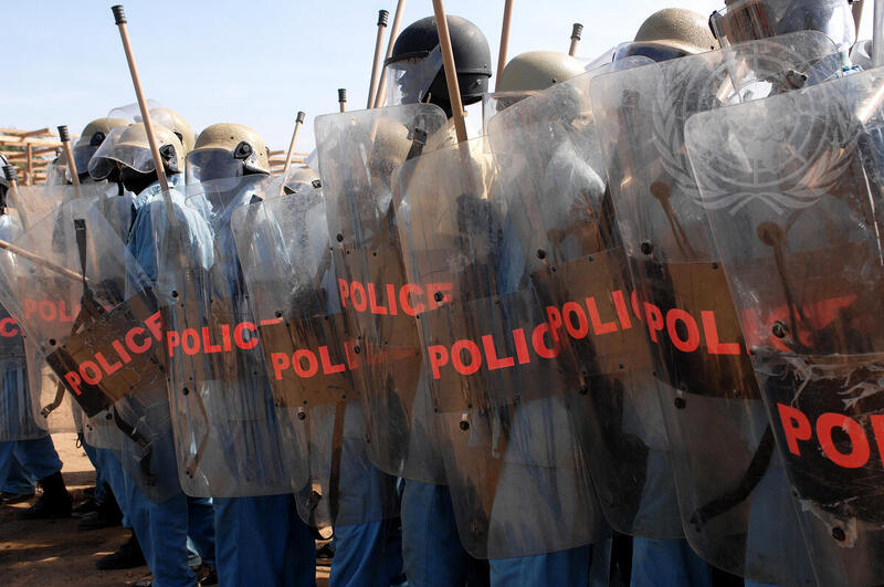 UNPOL Train Southern Sudan Police Cadets