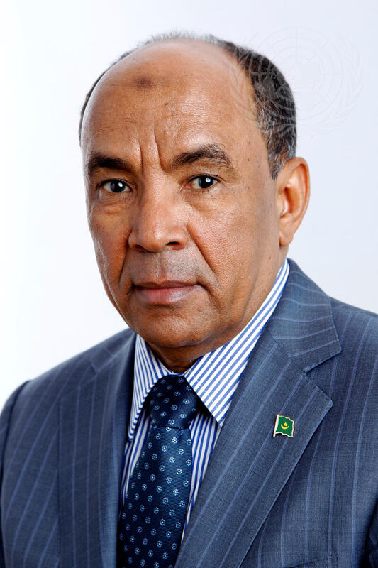 Outgoing Permanent Representative of Mauritania to UN