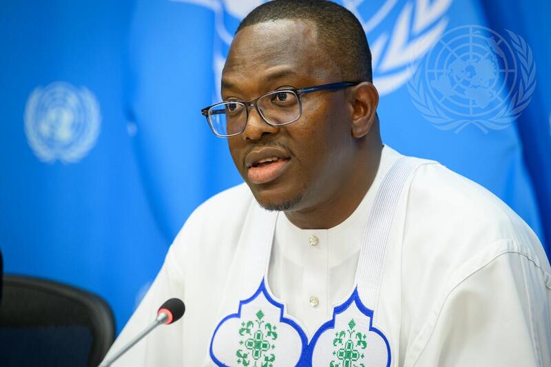 President of Security Council Briefs Press on Programme of Work