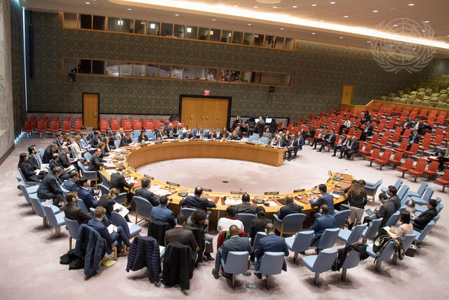Security Council Considers Threats to International Peace and Security