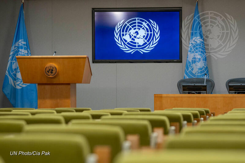 Press Briefing Room at UN Headquarters