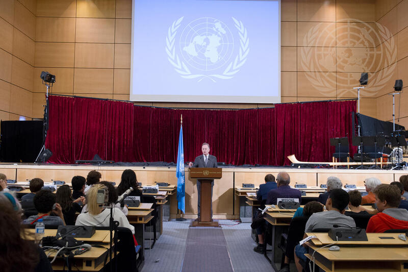 International Day for the Eradication of Poverty at Palais des Nations in Geneva