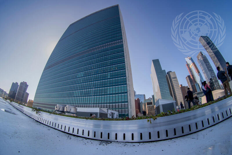 A Green Roof Installed Roof of Conference Building at UN Headquarters