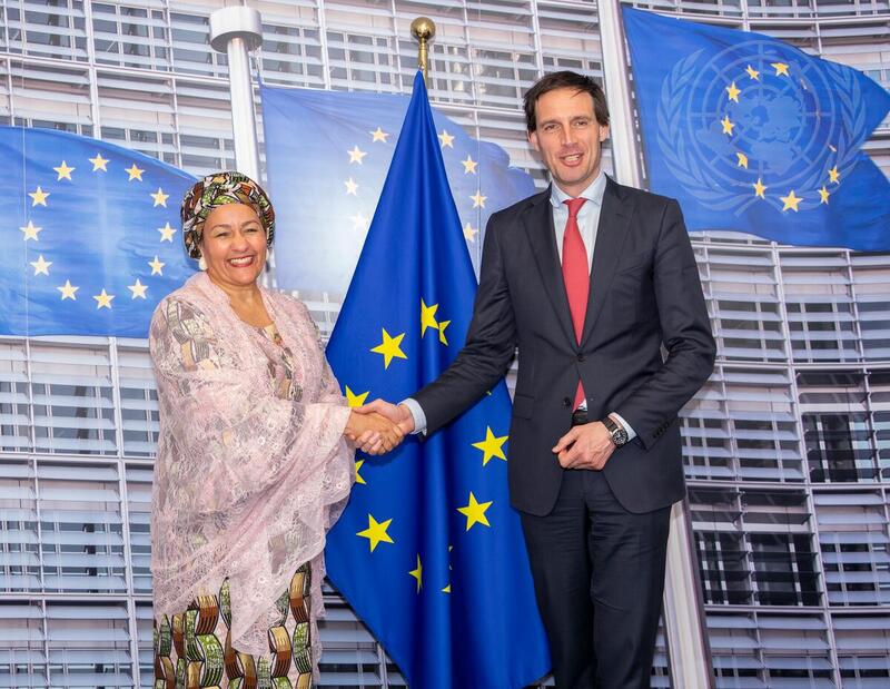 Deputy Secretary-General Meets with European Commissioner for Climate Action