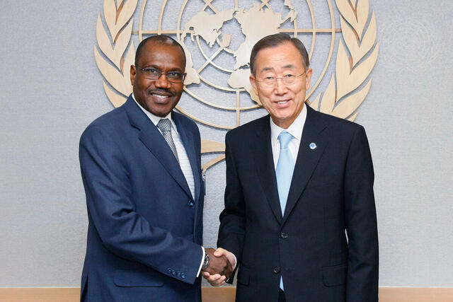 Secretary-General Meets Head of ITU