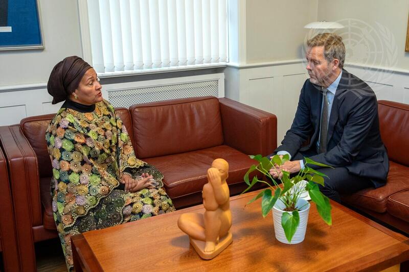 Deputy Secretary-General Meets with Foreign Policy Adviser to Prime Minister of Iceland
