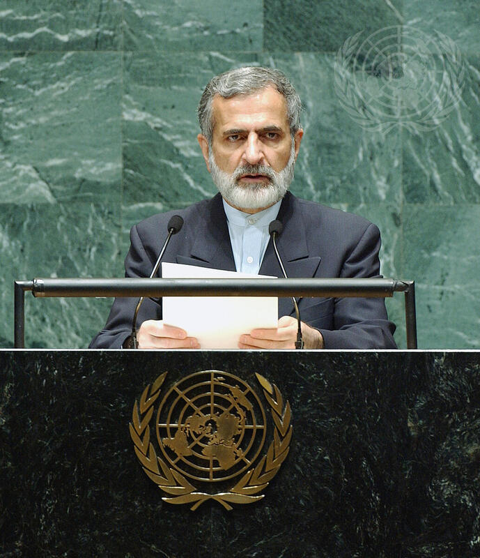 Foreign Minister of Iran Addresses 57th Session of General Assembly