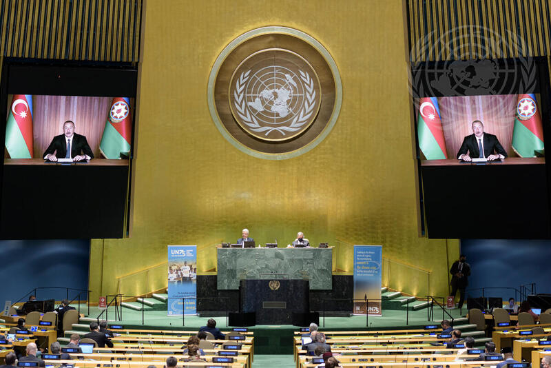 General Assembly Holds High-level Meeting to Commemorate 75th Anniversary of United Nations