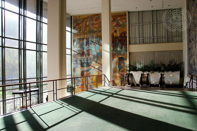 Area of United Nations Headquarters Building Prior to CMP