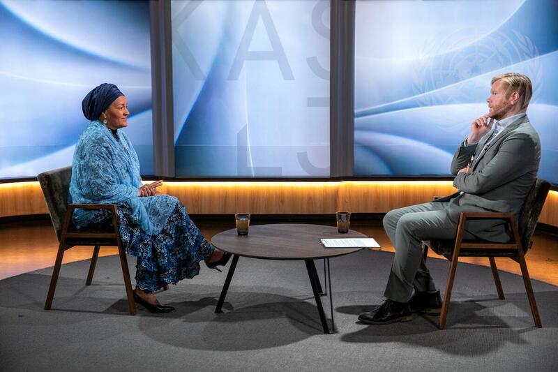 Deputy Secretary-General Interviewed by Editor-in-Chief of Kastljós in Iceland
