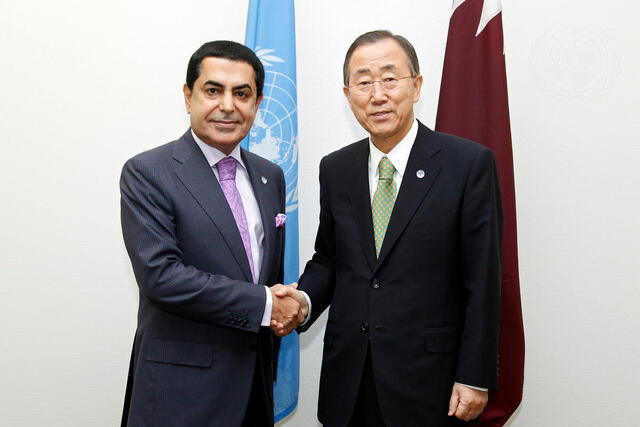 General Assembly President Meets Secretary-General