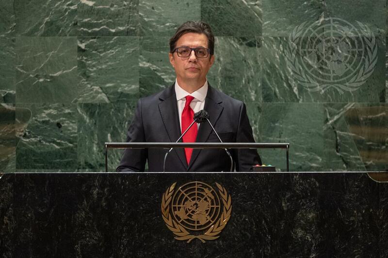 President of Republic of North Macedonia Addresses General Assembly Debate