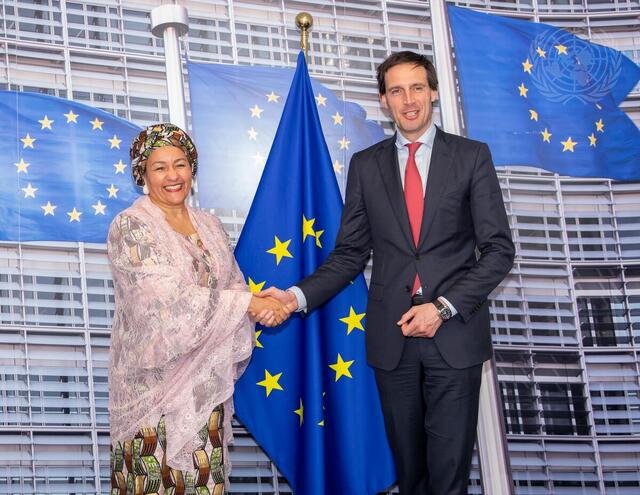 Deputy Secretary-General Meets with European Commissioner for Climate Action