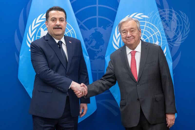 Secretary-General Meets with Prime Minister of Iraq