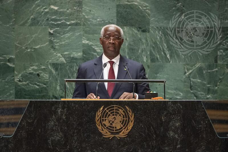 Prime Minister of Gabon Addresses 78th Session of General Assembly Debate