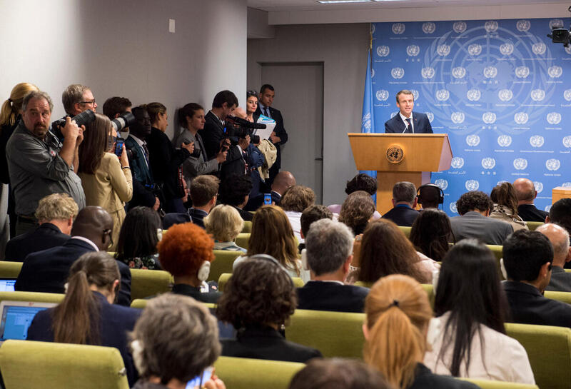 Press Conference by President of France