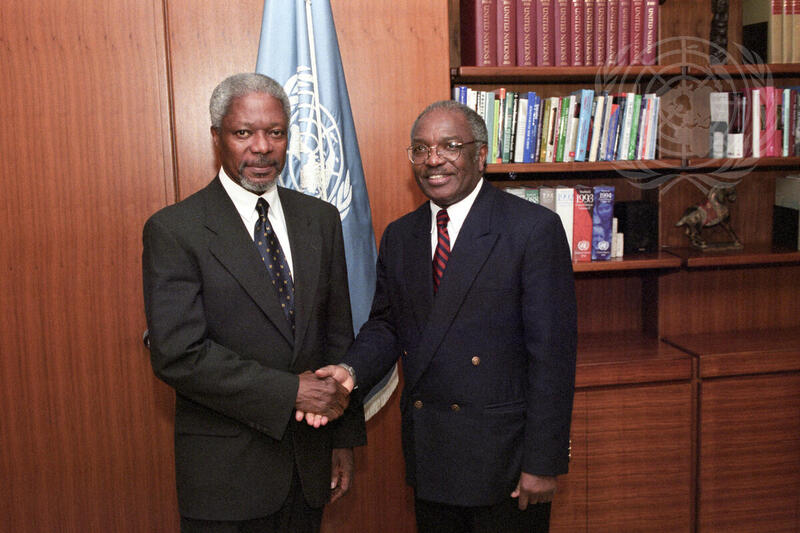 Secretary-General Meets with Chairman of Group of  77
