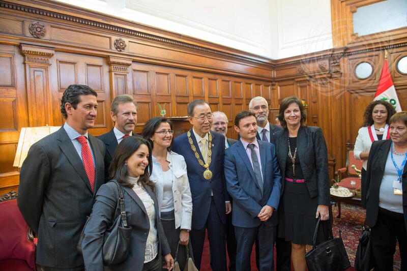 Secretary-General Meets UN Country Team in Peru