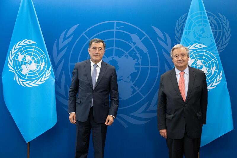 Secretary-General Meets with Foreign Minister of Uzbekistan